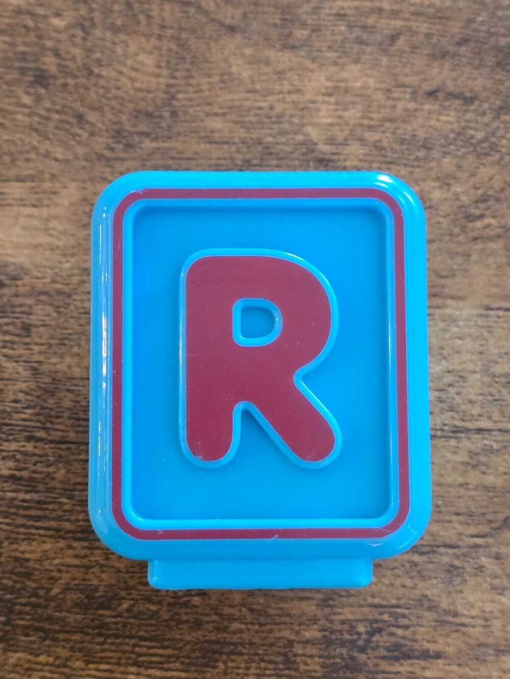 Vtech Alphabet Blocks Sit to Stand Train Replacement Block R Rabbit - Picture 1 of 4
